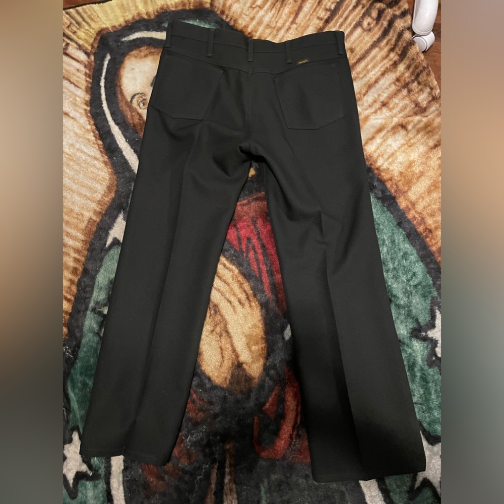Men’s 100% Polyester,Old School Style,Boot Cut Wrangler Pants.